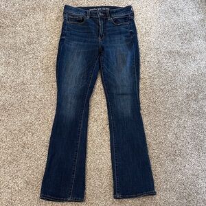 American Eagle Outfitters High-Rise Skinny Kick Jeans